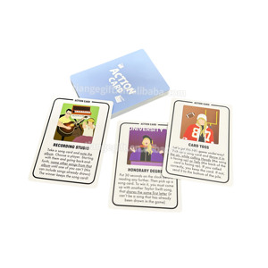 Custom Ultimate caning Dancing Card gioco durevole stampato carte <span class=keywords><strong>da</strong></span> gioco per l'intrattenimento della famiglia con Logo personalizzato - Product Image 3