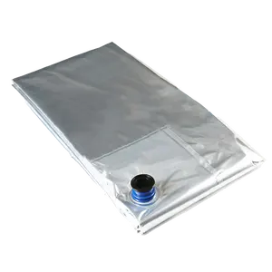 तरल पैकेजिंग के लिए पारदर्शी एसेप्टिक आईबीसीसी टैंक प्लास्टिक लाइनर बैग