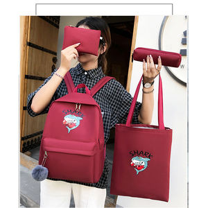 Tas Ransel Sekolah SMA, Tas Ransel Sekolah Kanvas, Tas Punggung Baru untuk Anak Perempuan - Product Image 5