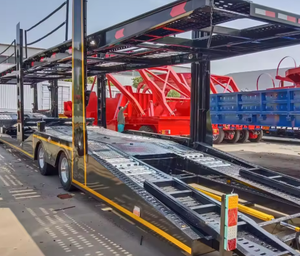 Semirremolque Portacoches de Doble Plataforma para 10 Vehículos, Precio de Fábrica, Remolque de Transporte Plano en Venta - Product Image 1