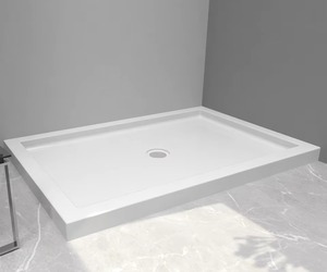 Base de <span class=keywords><strong>ducha</strong></span> acrílica antideslizante para interiores y exteriores, tamaño personalizado, bandeja de <span class=keywords><strong>ducha</strong></span> duradera rectangular - Product Image 3