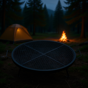 Parrilla para Fogata DB Wholesale, Rejilla Redonda de Acero de 36 Pulgadas para Asar al Aire Libre, para Acampar - Product Image 2