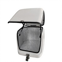 Boîte de livraison de nourriture en fibre de verre pour moto 2025 – Capacité 67L – Modèle JYB-01 – Idéale pour colis alimentaires, coursier, blanchisserie, e-commerce, pizza