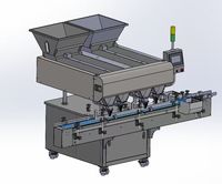 Machine de comptage automatique de capsules et de comprimés électroniques à haute efficacité pour la ligne de remplissage et d'emballage en bouteille