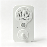 IFA02 M1 Sonnette d'Accueil 10S DIY Enregistrement Vocal Capteur Infrarouge PIR Volume 3 Niveaux Type-C 500mAh Longue Autonomie Fixation Adhésive