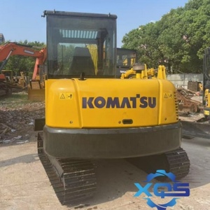 Miniexcavadora Usada Komatsu PC56 de 5.6 Toneladas, la Más Vendida, con Motor, Caja de Cambios, Bomba y PLC - Certificación EPA/CE, en Stock - Product Image 2