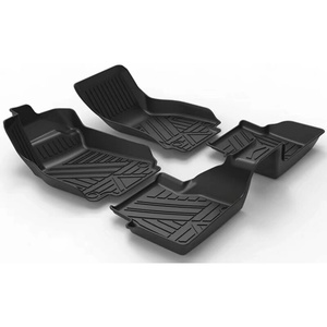 Tapetes de Piso Completos de TPE a Medida para <span class=keywords><strong>Hyundai</strong></span> <span class=keywords><strong>Santa</strong></span> <span class=keywords><strong>Fe</strong></span> (2013-2026), Revestimientos Impermeables para Todo Clima - Product Image 4
