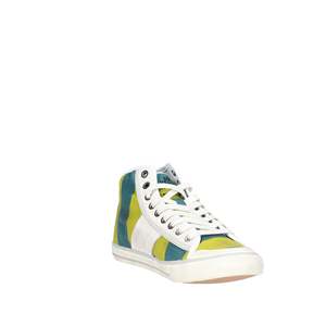 D.A.T.E. TENDER HIGH-93 Giallo Sneakers Chaussures en toile à tige haute pour femmes - Product Image 5