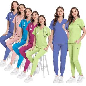 Batas de Aislamiento Desechables con Logotipo Personalizado, Uniformes Médicos de Mezclilla para Hospital, Conjuntos de Uniformes Médicos Unisex para Enfermeras y Doctores, Venta al por Mayor en Existencia - Product Image 2
