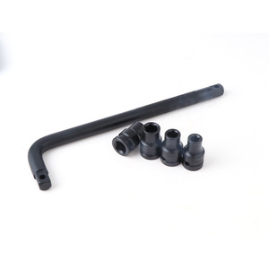 <b>Socket</b> <b>Set</b> 10 Piece 12.5mm Hex Industrial Grade Automotive Repair Black Oxide Finish - Product Image 2
