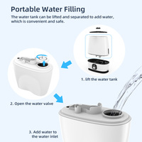 Humidificateur ultrasonique à brume fraîche, double buse 360°, plateau pour huiles essentielles, contrôle tactile, humidité constante, purificateur d'air, design épuré