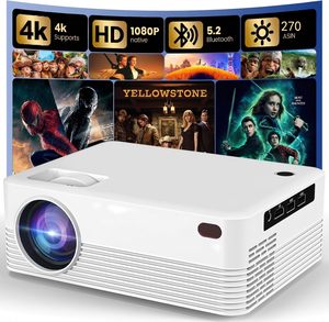 Projecteur LED 4K pour cinéma maison, projecteur numérique à ultra courte focale pour projection murale TV - Product Image 4
