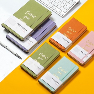 Bán buôn giá rẻ giá biểu tượng tùy chỉnh A5 PU da cảm hứng kế hoạch sữa chương trình nghị sự tạp Chí máy tính xách tay - Product Image 5