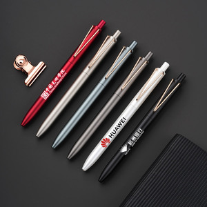 उच्च अंत भावना बड़े वी-आकार के प्रेस तटस्थ पेन अनुकूलित लोगो उच्च-मूल्य उपहार पानी पेन उच्च-अंत हस्ताक्षर पेन 0.5 मिमी - Product Image 2