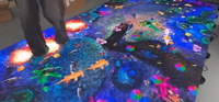 Écrans LED d'intérieur, dalles LED, piste de danse LED interactive, mur LED P4.81, écran LED pour mariage, fête, jeu actif
