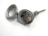 Sensores de temperatura RTD PT100 dúplex de 3 cables de alta precisión con cabezal impermeable IP65