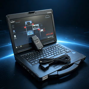 Interfaz de diagnóstico completa MAN T427 con portátil CF53, software MANTIS MANWIS, llave de dongle MAN-CATS III, herramientas de reparación para camiones diésel - Product Image 1