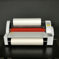 Machine à plastifier à chaud et à froid électrique de bureau Uving V480 pour le bureau
