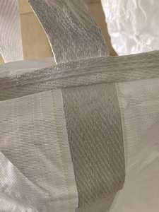 फूड ग्रेड सुपर सैक (500 किग्रा/1000 किलोग्राम)-अनाज/आटा के लिए 100% पीपी फाइबर थोक बैग, कस्टम फ्लैट बॉटम और 6:1 सुरक्षा अनुपात - Product Image 3