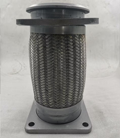Tuyau flexible en acier inoxydable pour distribution de carburant, tube ondulé basse pression avec bride