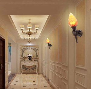 Lampada da parete fiaccolatore Vintage Homestay Bar ristorante lampada torcia corridoio - Product Image 4