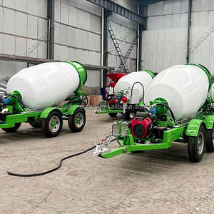 Anhänger Typ 3 m3 Yards Mobile Betonmischer Trommel Dieselmotor Betonmischer Tank zu verkaufen - Product Image 5