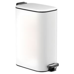 <span class=keywords><strong>Cubo</strong></span> <span class=keywords><strong>de</strong></span> <span class=keywords><strong>basura</strong></span> <span class=keywords><strong>de</strong></span> baño pequeño <span class=keywords><strong>de</strong></span> diseño delgado <span class=keywords><strong>con</strong></span> tapa y <span class=keywords><strong>pedal</strong></span> para el hogar y la Oficina - Product Image 1