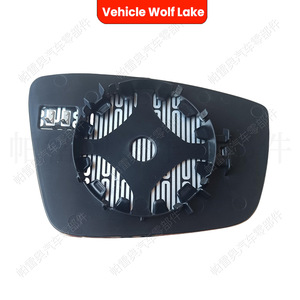 Lente de espejo retrovisor para vehículo Wolf Lake, pieza de repuesto convexa blanca para Vw Passat Beetle 2011 - Product Image 5