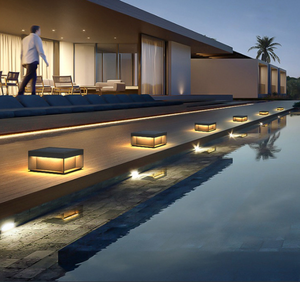 ไฟเสาสแตนเลสพลังงานแสงอาทิตย์ LED 5W ระดับ IP65 กันน้ำ ดีไซน์หรูหราทันสมัย สำหรับตกแต่งสวน - Product Image 2