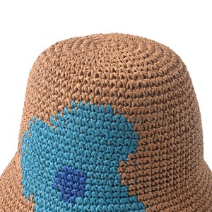 Đám Mây Dưa Hấu <span class=keywords><strong>Crochet</strong></span> Mặt Trời <span class=keywords><strong>Hat</strong></span>-Tay Dệt Kim Unisex Mùa Hè Bãi Biển <span class=keywords><strong>Hat</strong></span> Với Có Thể Điều Chỉnh Brim Cho Phụ Nữ Và Nam Giới - Product Image 4
