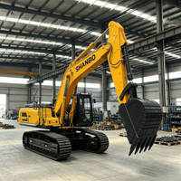 Excavatrice sur chenilles de 76 tonnes, 567 kW, avec godet de 4,5-5,5 m³ pour les travaux miniers et de terrassement de grande envergure