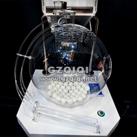 Machine de loterie en couleur blanche pour jeu de loto bingo