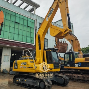 รถขุดตีนตะขาบโคมัตสึ PC200-8 มือสองคุณภาพสูง อุปกรณ์ก่อสร้างขนาดกลางแบบไฮดรอลิก - Product Image 1