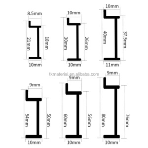 Zócalo de Piso Empotrado de Aleación de Aluminio, Moderno y Minimalista, para Decoración de Hoteles y Apartamentos, Fácil Instalación, Ecológico - Product Image 5