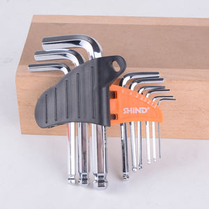 Set di chiavi a <span class=keywords><strong>brugola</strong></span> 94334 con <span class=keywords><strong>chiave</strong></span> a forma di pallina da 9 pezzi a forma di <span class=keywords><strong>chiave</strong></span> esagonale resistente a <span class=keywords><strong>chiave</strong></span> esagonale CR-V - Product Image 2