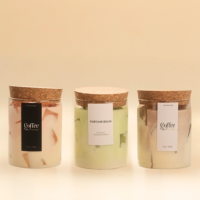 Private Label Dessert-Weinglas-Kerze 2026 Heimdekoration Kaffee-Matcha-Eiskaffee-Form-Kerze Kaffee-Duftkerze
