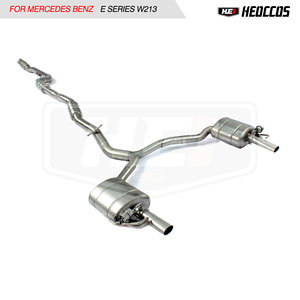 Sistema de Escape Valvetronic de Alta Calidad para <span class=keywords><strong>Mercedes</strong></span> Benz E300 E200 2.0T W213, Acero Inoxidable 304, Escape Catback - Product Image 5