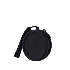 Monedero de silicona redondo para cosméticos, auriculares y cables de datos, color sólido - Product Image 6