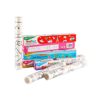 Giấy Vẽ Nhiều Phong Cách Tùy Chỉnh Cuộn Giấy Vẽ Nhiều Màu Cầu Vồng Có Thể Tháo Rời - Product Image 6