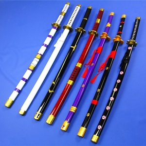 Espada de bambú luminosa, Arma de utilería para Cosplay, espada <span class=keywords><strong>Zoro</strong></span> Tachi, espada <span class=keywords><strong>Zoro</strong></span> de una pieza, carcasa ABS sin abrir - Product Image 2