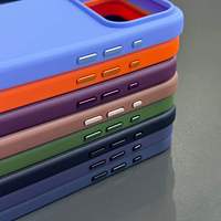Coque en TPU tissé en tissu technique pour iPhone 18 Pro Max, flexible, antichoc, mate, 8 couleurs, logo personnalisé, vente en gros pour iPhone 11-18 Pro Max