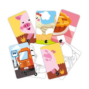 แฟลชการ์ดคำศัพท์ภาษาอังกฤษสำหรับเด็กอนุบาล พร้อมด้านหน้าสำหรับระบายสี ฝึกอ่าน ฝึกพูด <span class=keywords><strong>เสียง</strong></span>สักเสียง<span class=keywords><strong>ยาว</strong></span>และสั้น อุปกรณ์สำหรับครูในโรงเรียน - Product Image 4