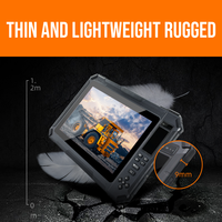 Nuevo T101EX de 10 Pulgadas, 14600 mAh, MTK Octa Core, 8 GB de RAM, 128 GB de Almacenamiento, Android 13, Resistente a Caídas, Resistente al Agua, FHD, Legible Bajo la Luz Solar, NFC, Industrial