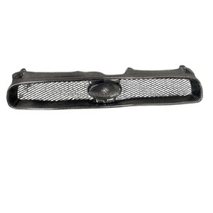 Rejilla Delantera Superior de Fibra de Carbono Real 3K de Alto Brillo para <span class=keywords><strong>Subaru</strong></span> <span class=keywords><strong>WRX</strong></span> STi VIII <span class=keywords><strong>2004</strong></span>-2005 - Product Image 1
