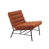 Mobilier de qualité contractuelle certifié BIFMA nouvelle chaise sans bras de style moderne conçue chaises longues d'appoint chaise paresseuse