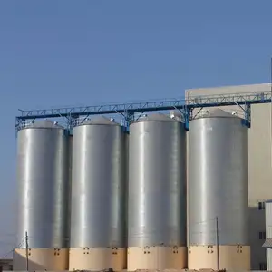 Großhandel Wand blatt Flat Bottom Silo für Maisfarm