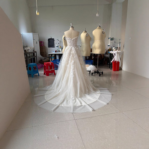 <span class=keywords><strong>Vestido</strong></span> de <span class=keywords><strong>Novia</strong></span> con Abertura y Encaje, Estilo Tubo, Talla Grande, Económico, 2026 - Product Image 4