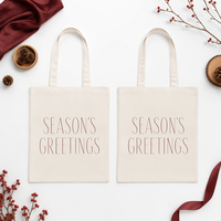 Sac en toile durable et réutilisable, emballage cadeau saisonnier, stock disponible, personnalisation à faible MOQ