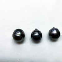 14-15mm 3A grade noir paon 18K or pur S925 véritable collier de perles naturelles de tahiti pendentif de perles baroques de tahiti
