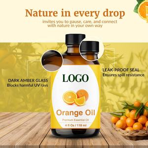 OEM, частная марка, 100% чистое и натуральное Цитрусовое аурантий Dulcis (апельсин), масло для косметики, масло для сладкого апельсина для духов - Product Image 3